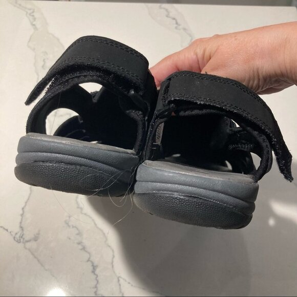 KHOMBU Sz 9D Hiking Walking Bungee Closure and Velcro Adjustable Strap  Shoes - Picture 6 of 9